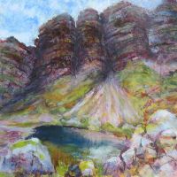 Lochan With Scree Fall (Coire na Poite)